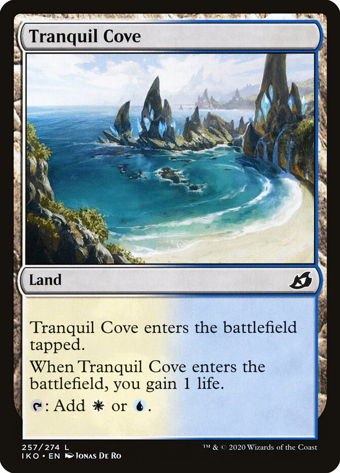 Angra Tranquila / Tranquil Cove - Magic: The Gathering - MoxLand