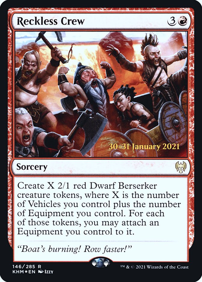 Tripulação Imprudente / Reckless Crew - Magic: The Gathering - MoxLand