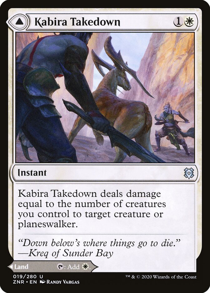 Derrubada de Kabira / Kabira Takedown - Magic: The Gathering - MoxLand