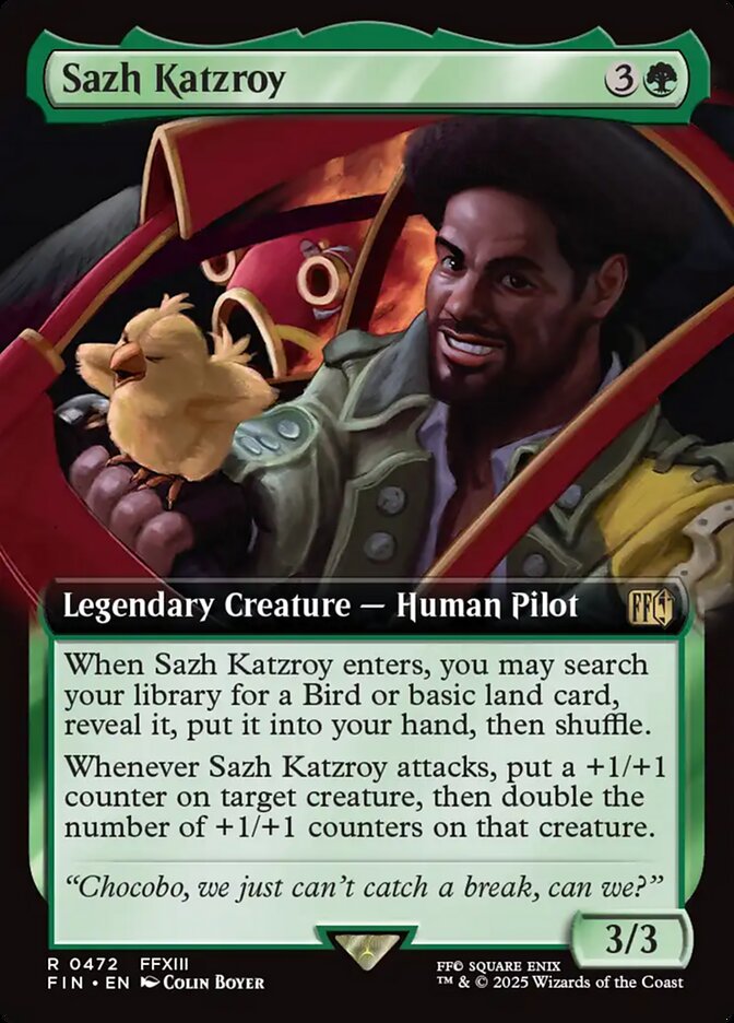 Sazh Katzroy - Magic: The Gathering - MoxLand
