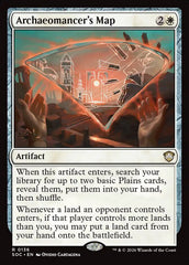 Mapa do Arqueomante / Archaeomancer's Map - Magic: The Gathering - MoxLand