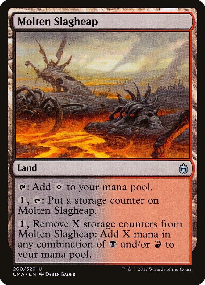 Escória Fundida / Molten Slagheap - Magic: The Gathering - MoxLand