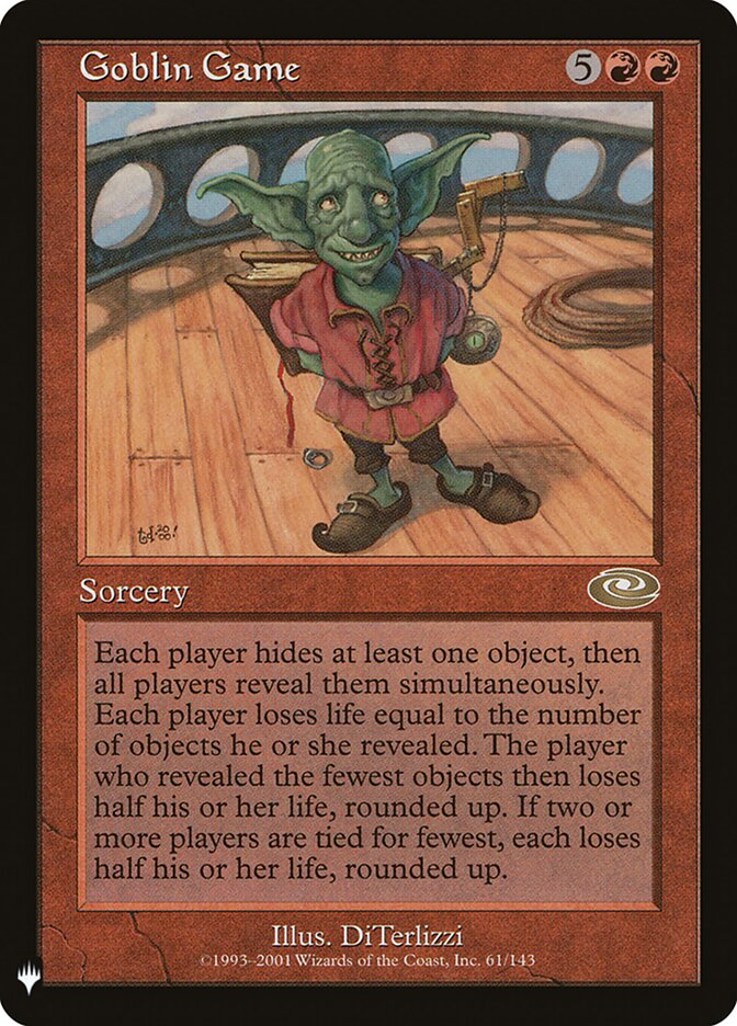 Jogo Goblin / Goblin Game - Magic: The Gathering - MoxLand
