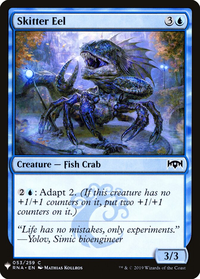 Enguiaranguejo / Skitter Eel - Magic: The Gathering - MoxLand