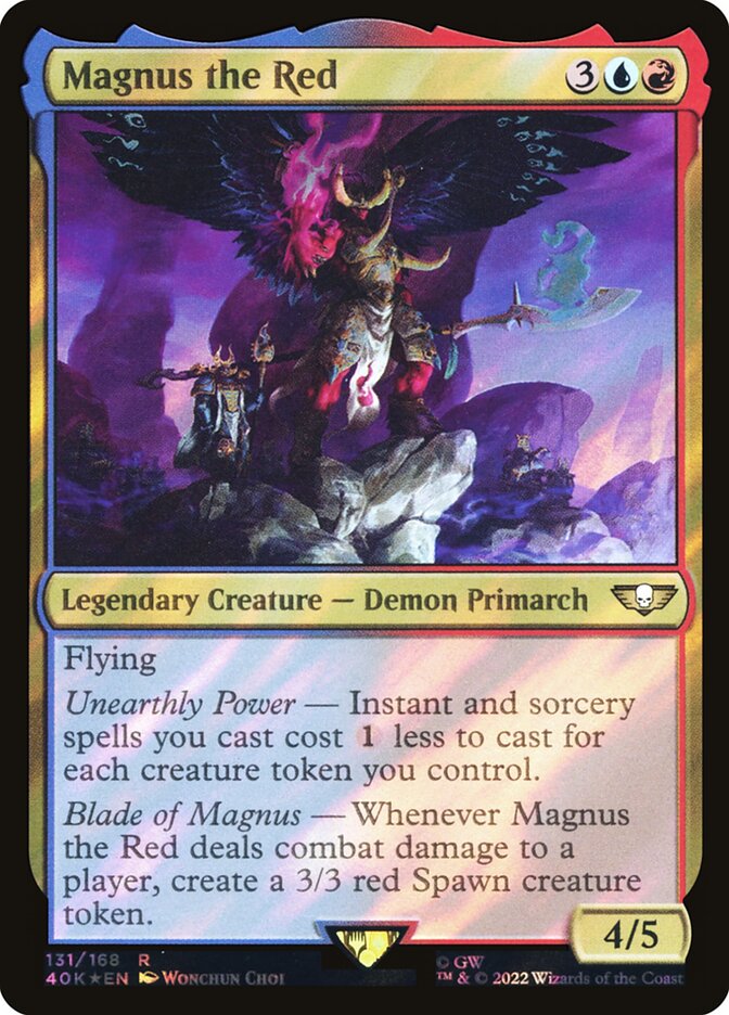 Magnus, o Vermelho / Magnus the Red - Magic: The Gathering - MoxLand