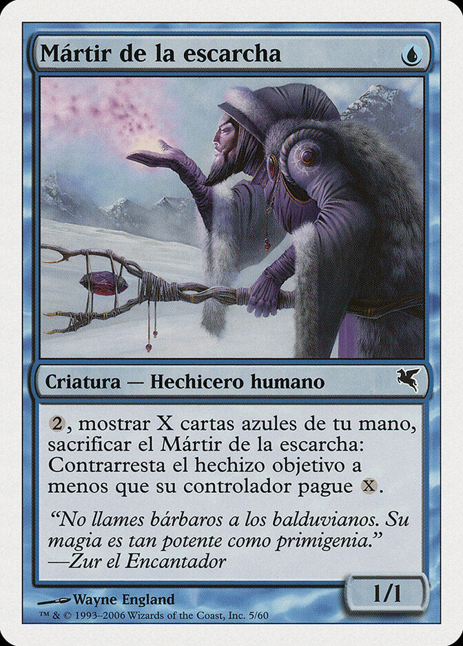 Mártir da Geada / Martyr of Frost - Magic: The Gathering - MoxLand