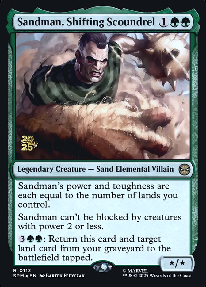 Sandman, Shifting Scoundrel - Magic: The Gathering - MoxLand