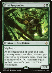 Socorrista / First Responder - Magic: The Gathering - MoxLand