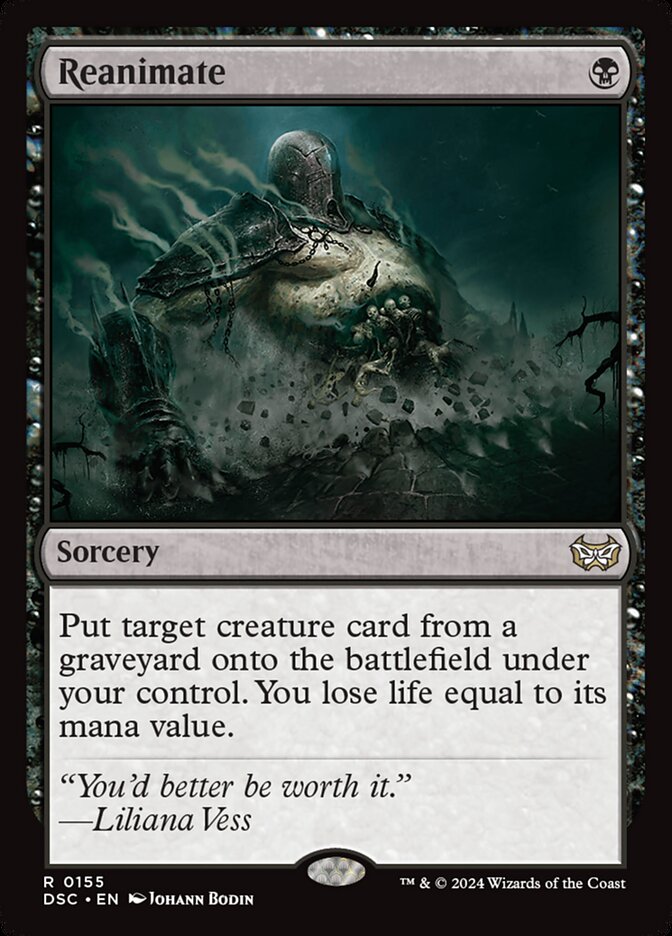 Reanimar / Reanimate - Magic: The Gathering - MoxLand