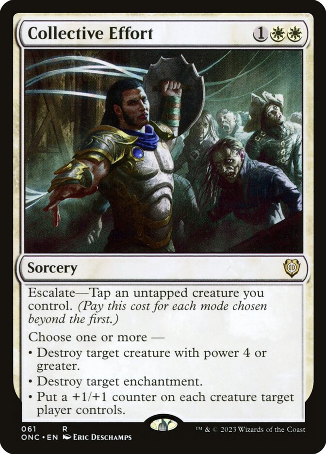 Esforço Coletivo / Collective Effort - Magic: The Gathering - MoxLand