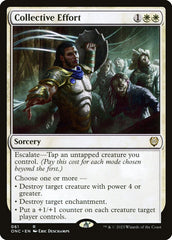 Esforço Coletivo / Collective Effort - Magic: The Gathering - MoxLand