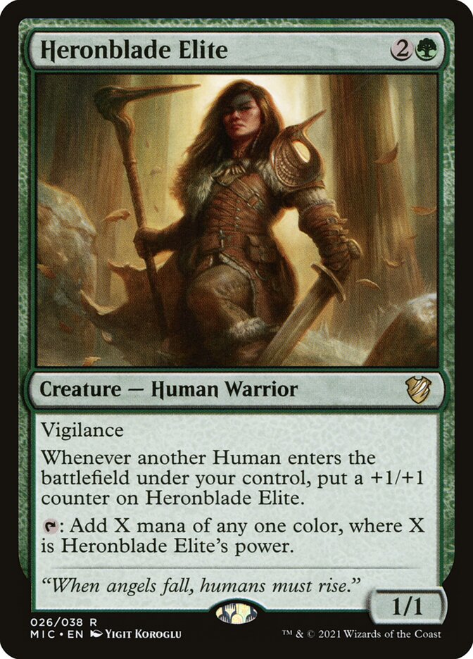 Elite das Lâminas da Garça / Heronblade Elite - Magic: The Gathering - MoxLand