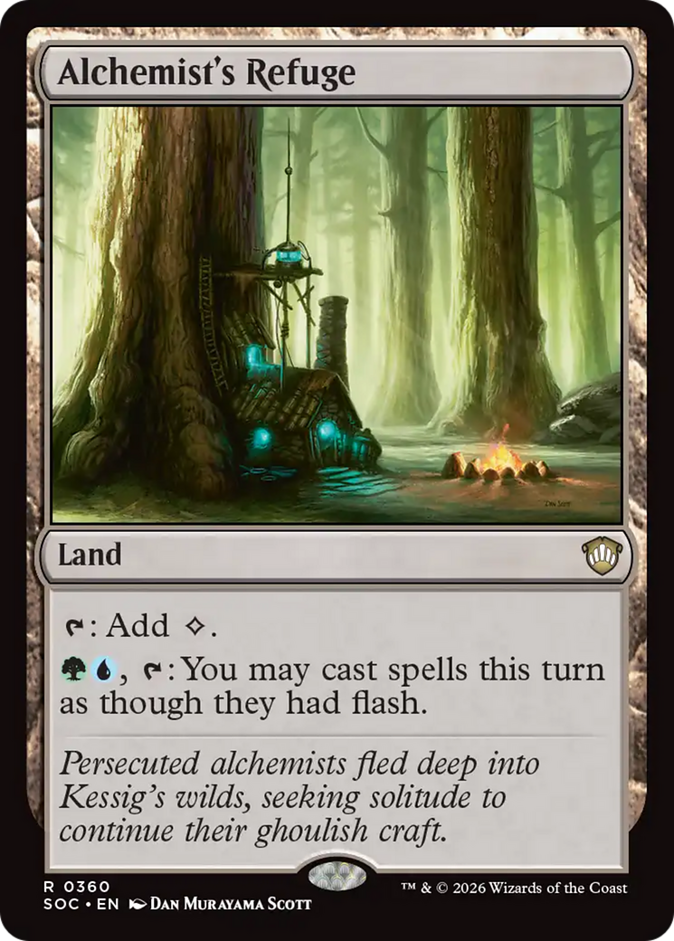 Refúgio do Alquimista / Alchemist's Refuge - Magic: The Gathering - MoxLand