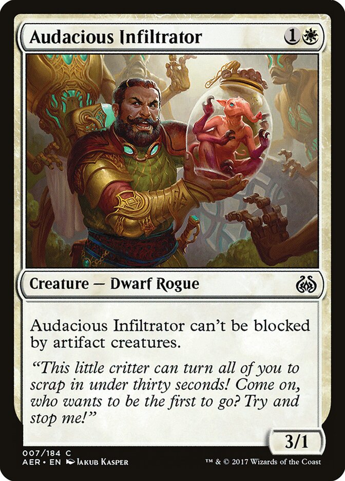 Infiltrador Audacioso / Audacious Infiltrator - Magic: The Gathering - MoxLand