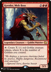 Krenko, Chefe da Turba / Krenko, Mob Boss - Magic: The Gathering - MoxLand