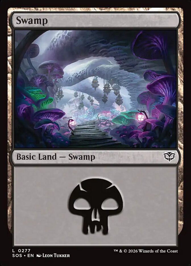 Pântano / Swamp - Magic: The Gathering - MoxLand