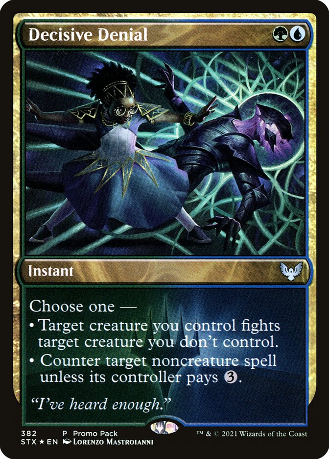 Negação Decisiva / Decisive Denial - Magic: The Gathering - MoxLand