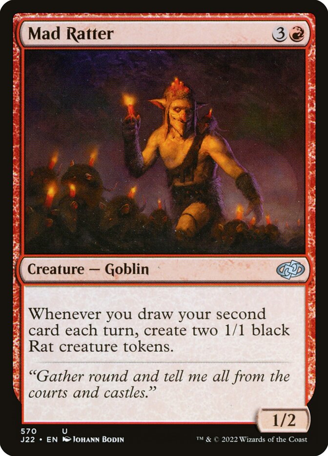 Rateiro Louco / Mad Ratter - Magic: The Gathering - MoxLand