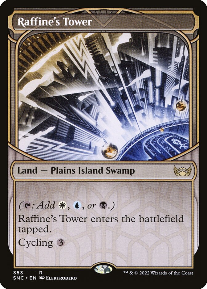 Torre de Raffine / Raffine's Tower - Magic: The Gathering - MoxLand