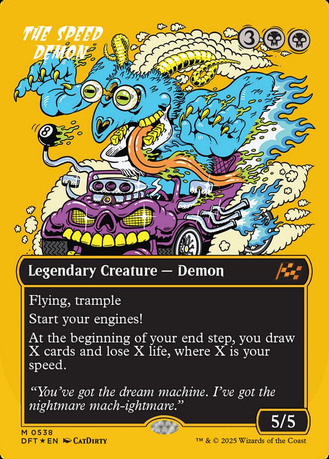 O Demônio da Velocidade / The Speed Demon - Magic: The Gathering - MoxLand