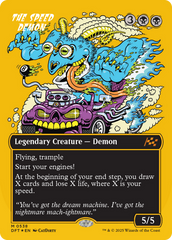 O Demônio da Velocidade / The Speed Demon - Magic: The Gathering - MoxLand