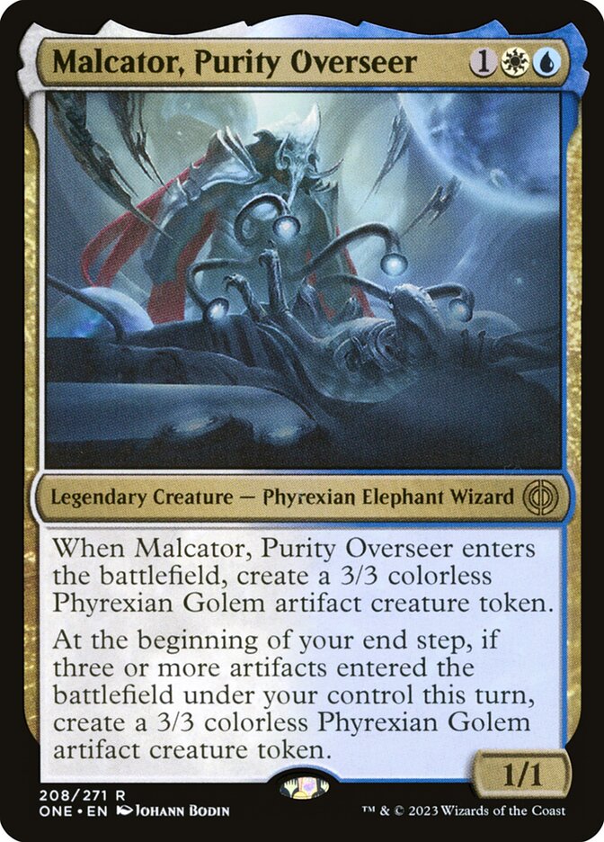 Malcator, Supervisor da Pureza / Malcator, Purity Overseer - Magic: The Gathering - MoxLand