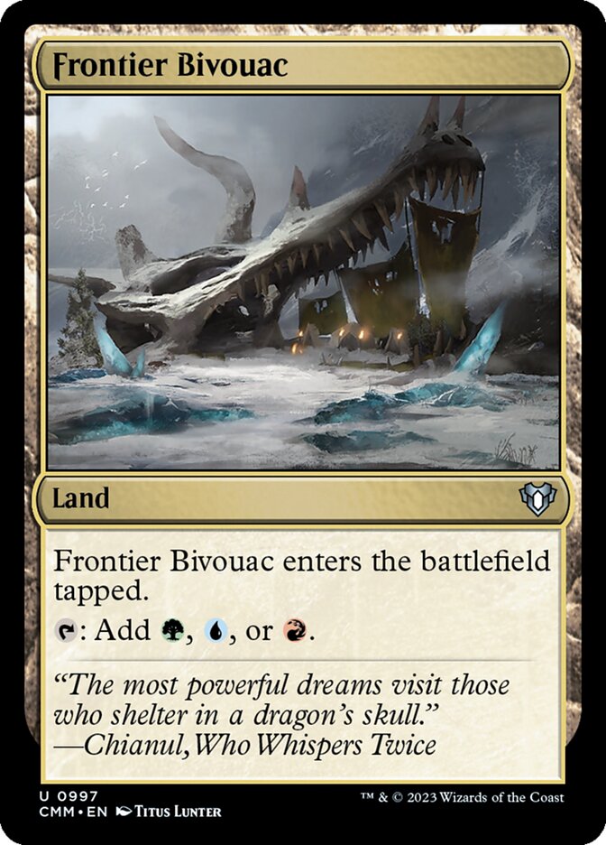 Bivaque da Fronteira / Frontier Bivouac - Magic: The Gathering - MoxLand