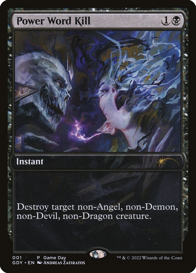 Palavra de Poder: Matar / Power Word Kill - Magic: The Gathering - MoxLand