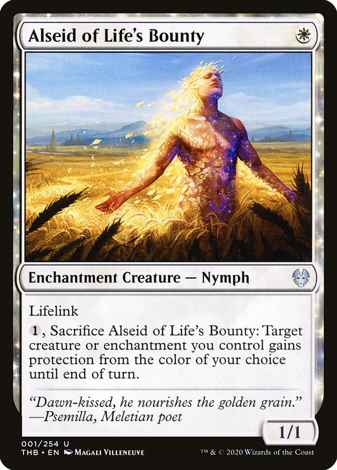 Alseíde da Dádiva da Vida / Alseid of Life's Bounty - Magic: The Gathering - MoxLand