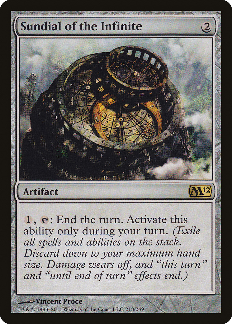 Meridiana do Infinito / Sundial of the Infinite - Magic: The Gathering - MoxLand