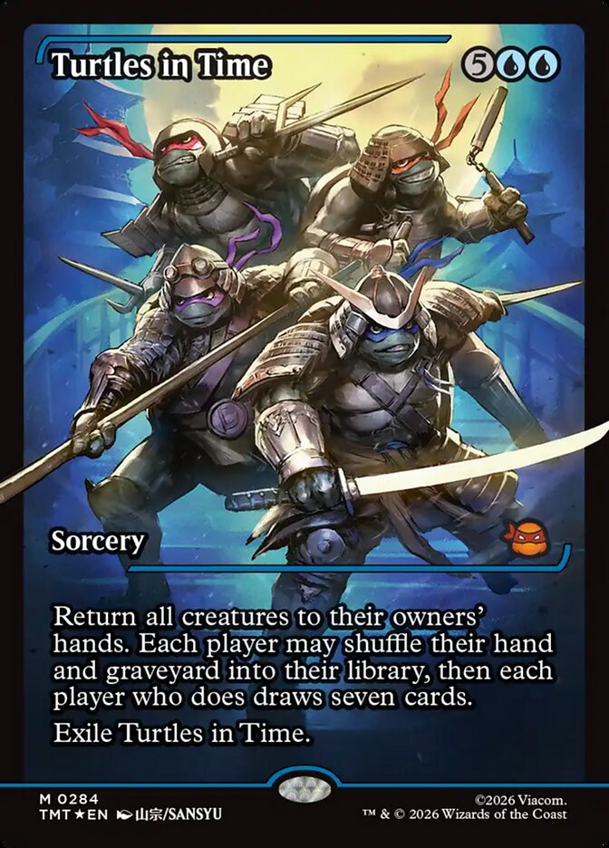 Turtles in Time - Magic: The Gathering - MoxLand
