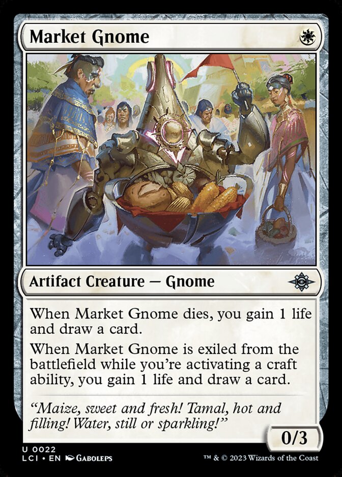 Gnomo do Mercado / Market Gnome - Magic: The Gathering - MoxLand