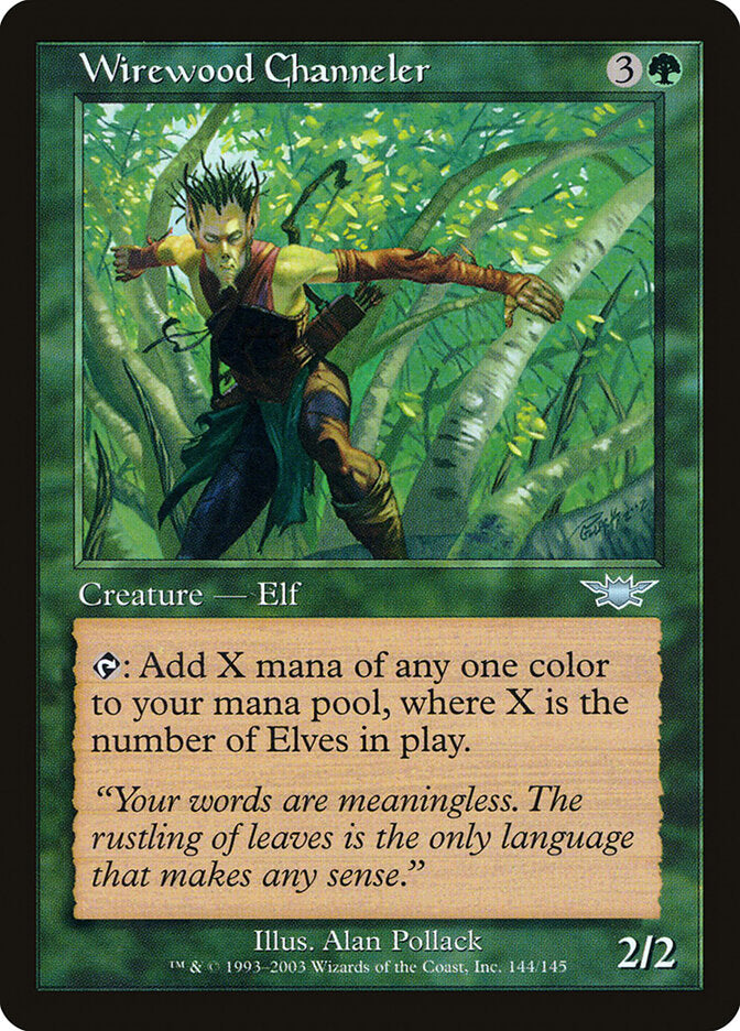 Canalizador de Wirewood / Wirewood Channeler - Magic: The Gathering - MoxLand