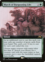 Marcha da Vida Florescente / March of Burgeoning Life - Magic: The Gathering - MoxLand