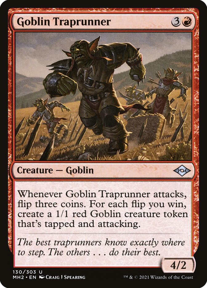 Goblin Velocista de Armadilhas / Goblin Traprunner - Magic: The Gathering - MoxLand