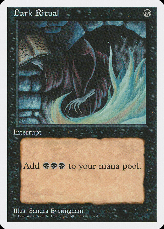 Ritual Sombrio / Dark Ritual - Magic: The Gathering - MoxLand