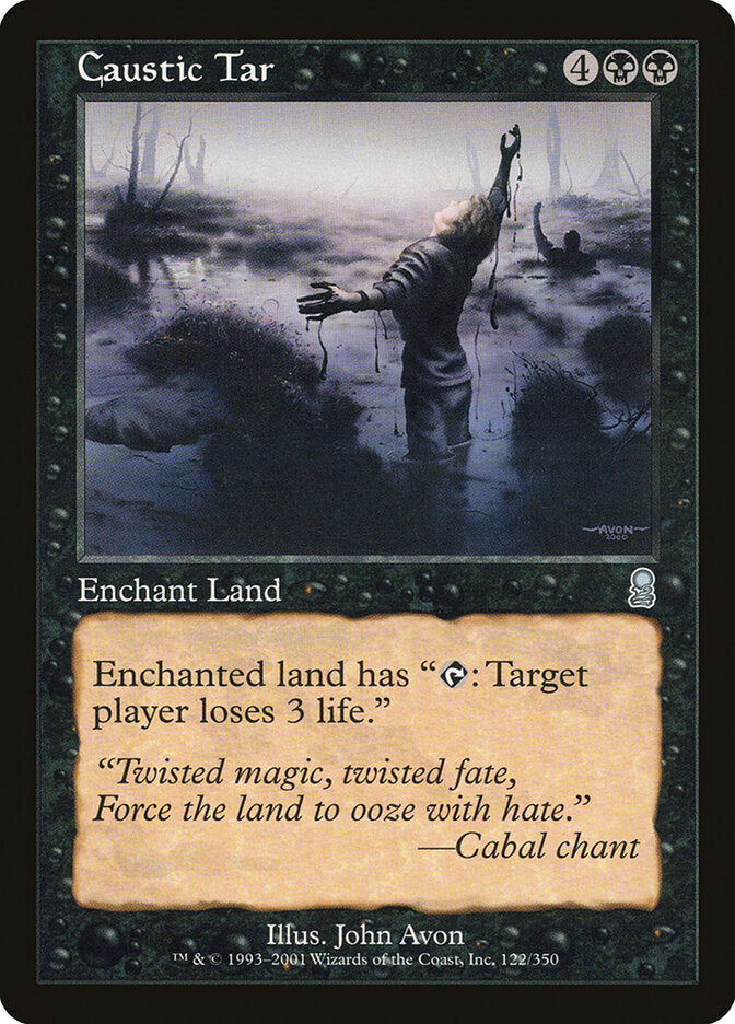 Piche Cáustico / Caustic Tar - Magic: The Gathering - MoxLand