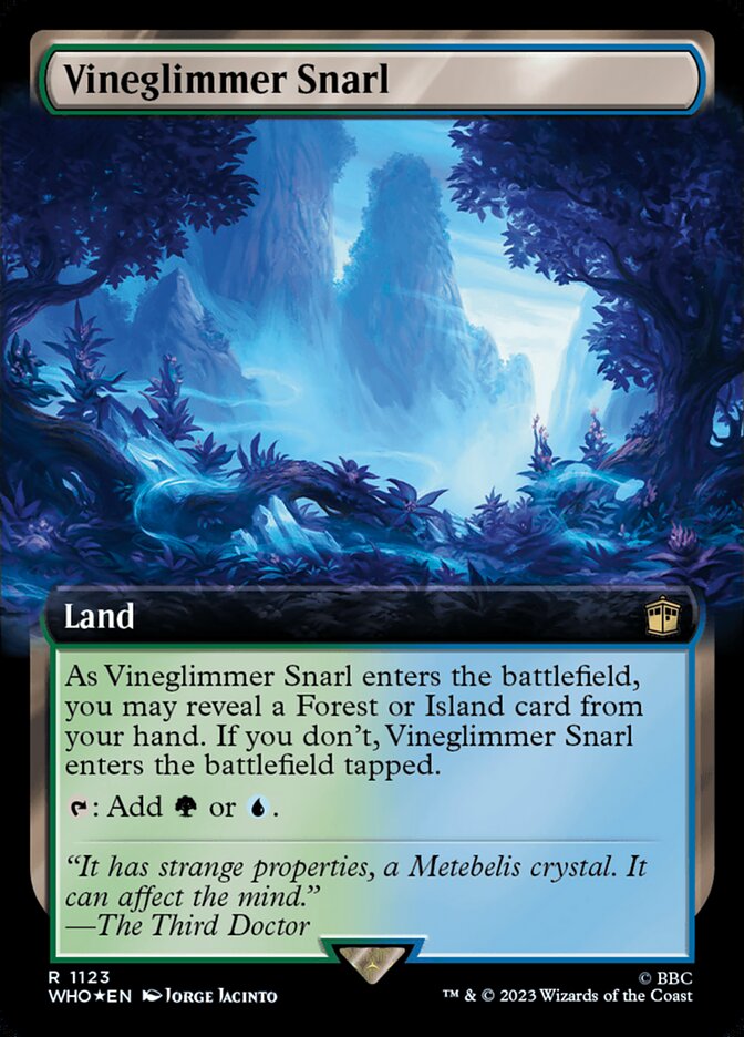 Liame da Luminovinha / Vineglimmer Snarl - Magic: The Gathering - MoxLand