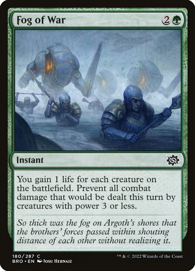 Neblina da Guerra / Fog of War - Magic: The Gathering - MoxLand