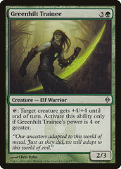 Aprendiz de Punho Verde / Greenhilt Trainee - Magic: The Gathering - MoxLand