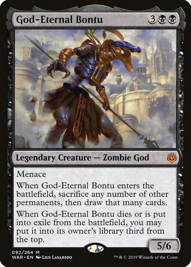 Eterna-deusa Bontu / God-Eternal Bontu - Magic: The Gathering - MoxLand