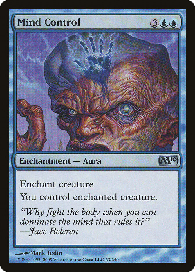 Controle da Mente / Mind Control - Magic: The Gathering - MoxLand