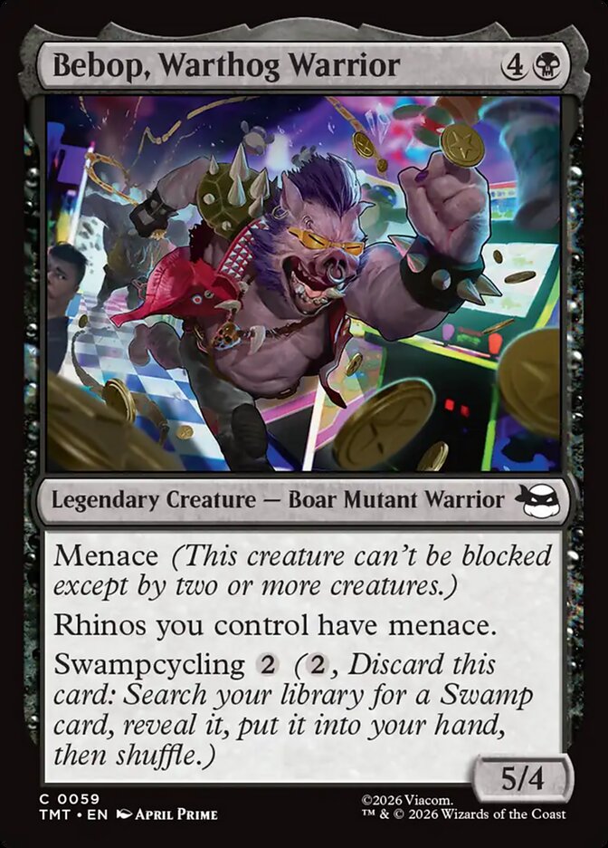 Bebop, Warthog Warrior - Magic: The Gathering - MoxLand