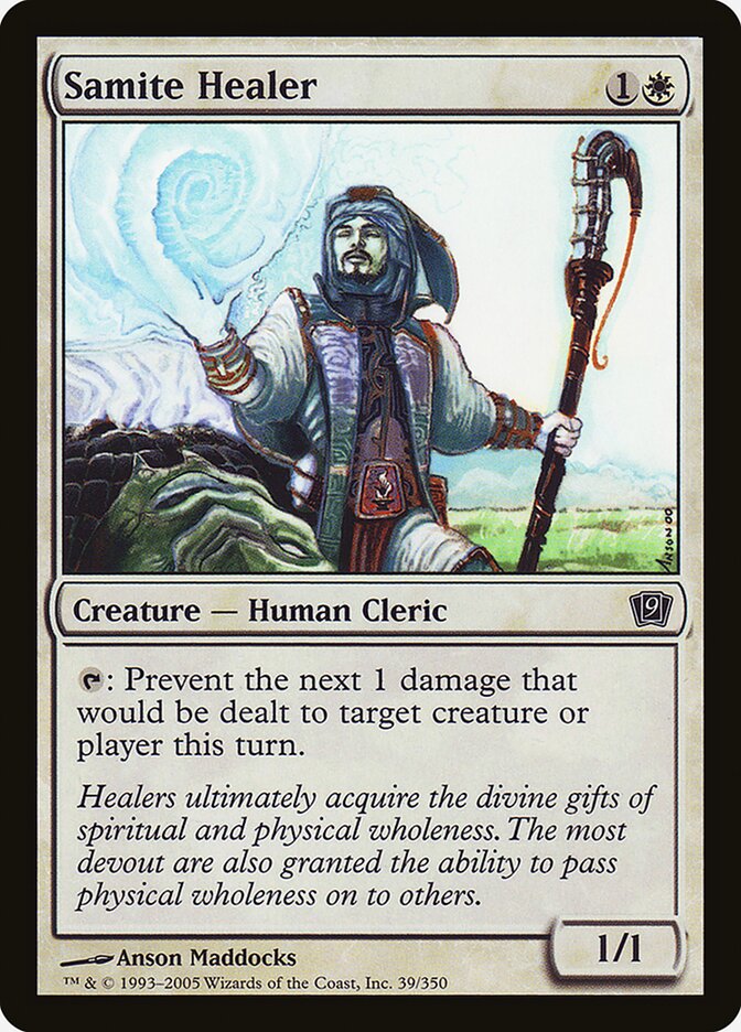 Curandeiro Samita / Samite Healer - Magic: The Gathering - MoxLand