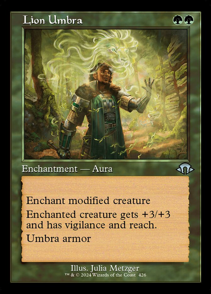 Sombra de Leão / Lion Umbra - Magic: The Gathering - MoxLand