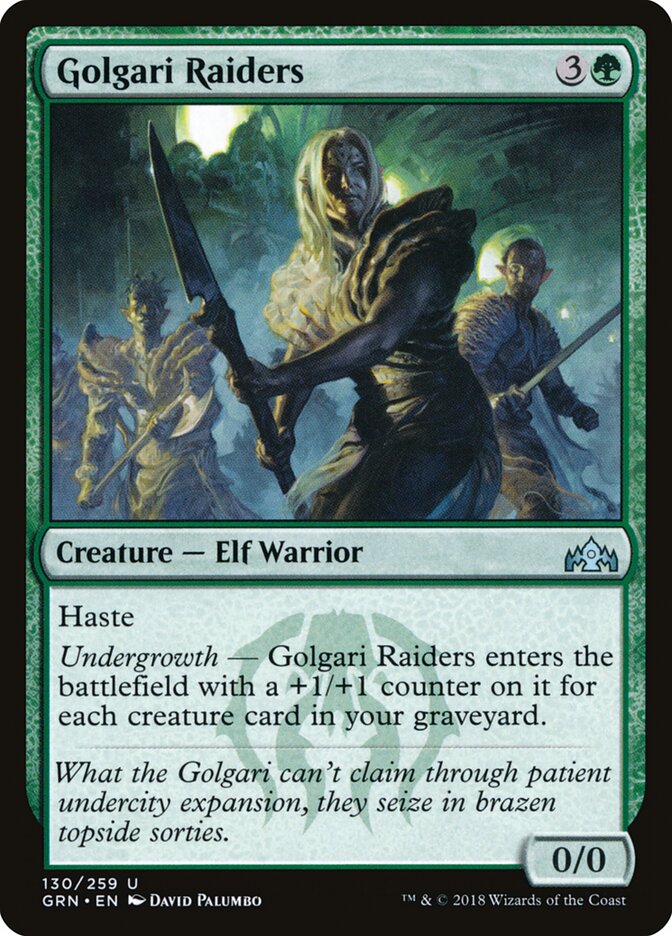 Salteadores Golgari / Golgari Raiders - Magic: The Gathering - MoxLand