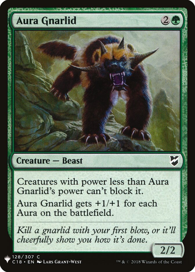 Gnarlid de Aura / Aura Gnarlid - Magic: The Gathering - MoxLand