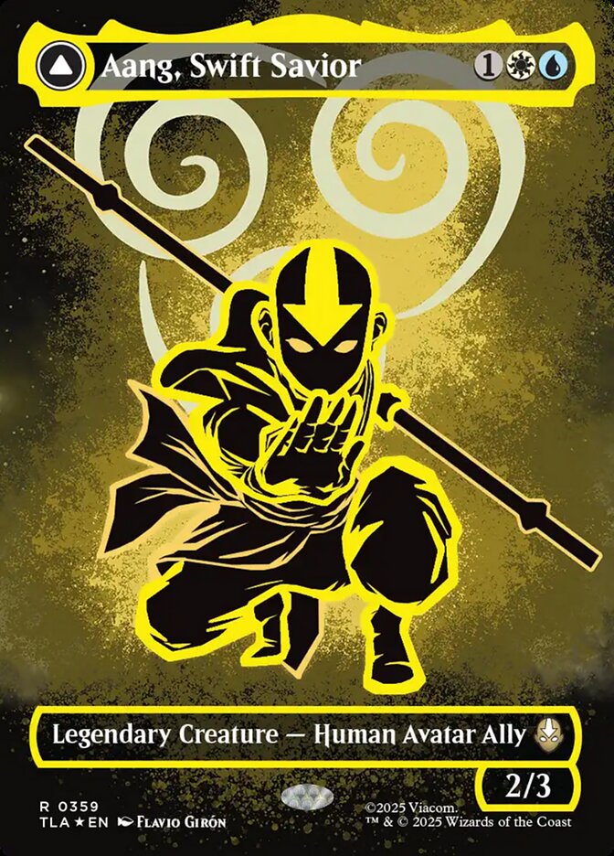 Aang, Salvador Ágil / Aang, Swift Savior - Magic: The Gathering - MoxLand