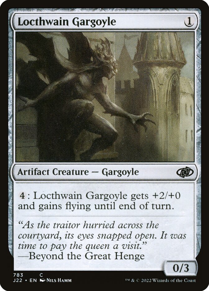 Gárgula de Locthwain / Locthwain Gargoyle - Magic: The Gathering - MoxLand