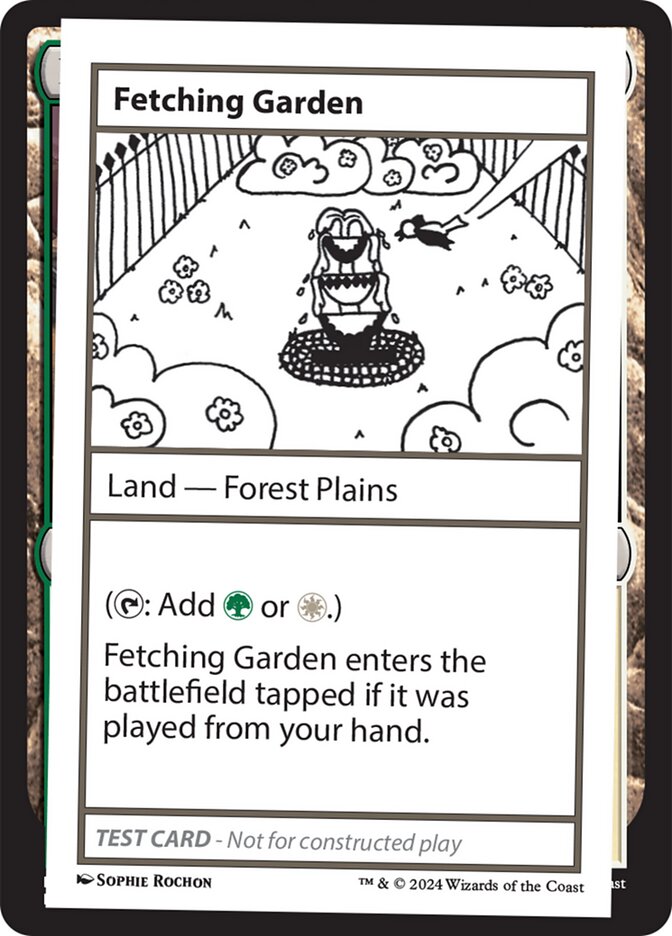 Fetching Garden - Magic: The Gathering - MoxLand